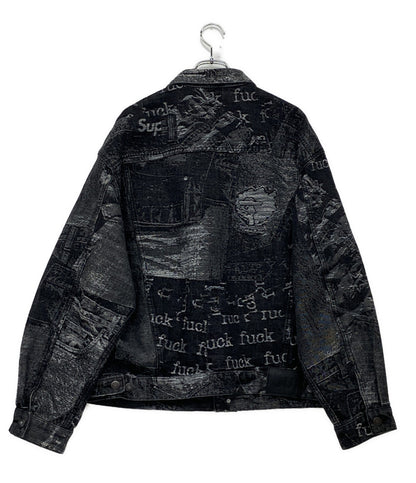 シュプリーム 美品 デニムジャケット Archive denim Trucker 23SS メンズ SIZE XL Supreme