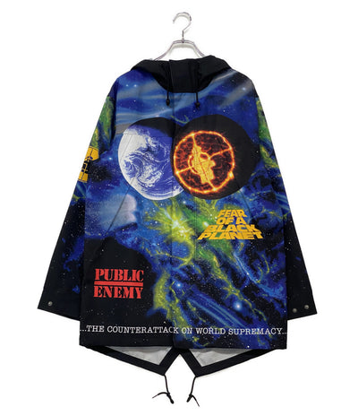 シュプリーム テープドシームパーカー UNDERCOVER Public Enemy seam parka 18ss メンズ SIZE S Supreme