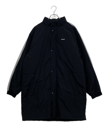 シュプリーム 中綿コート ミドル フード サイドライン studium parka 17AW メンズ SIZE L Supreme