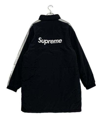 シュプリーム 中綿コート ミドル フード サイドライン studium parka 17AW メンズ SIZE L Supreme