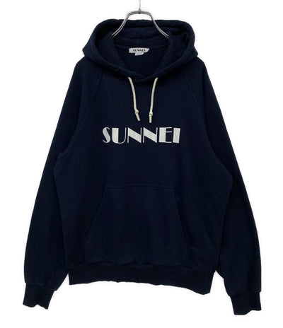 スンネイ ロゴプリントパーカー メンズ SIZE S SUNNEI