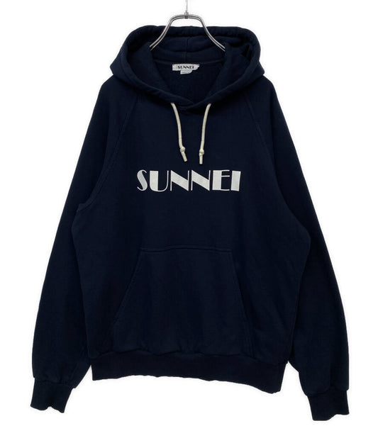 SUNNEI スンネイ ロゴプリントパーカー メンズ SIZE S