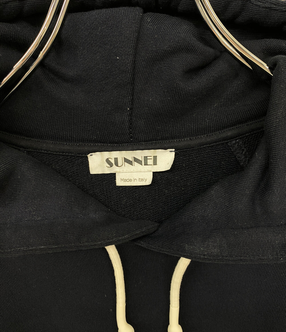 スンネイ ロゴプリントパーカー メンズ SIZE S SUNNEI