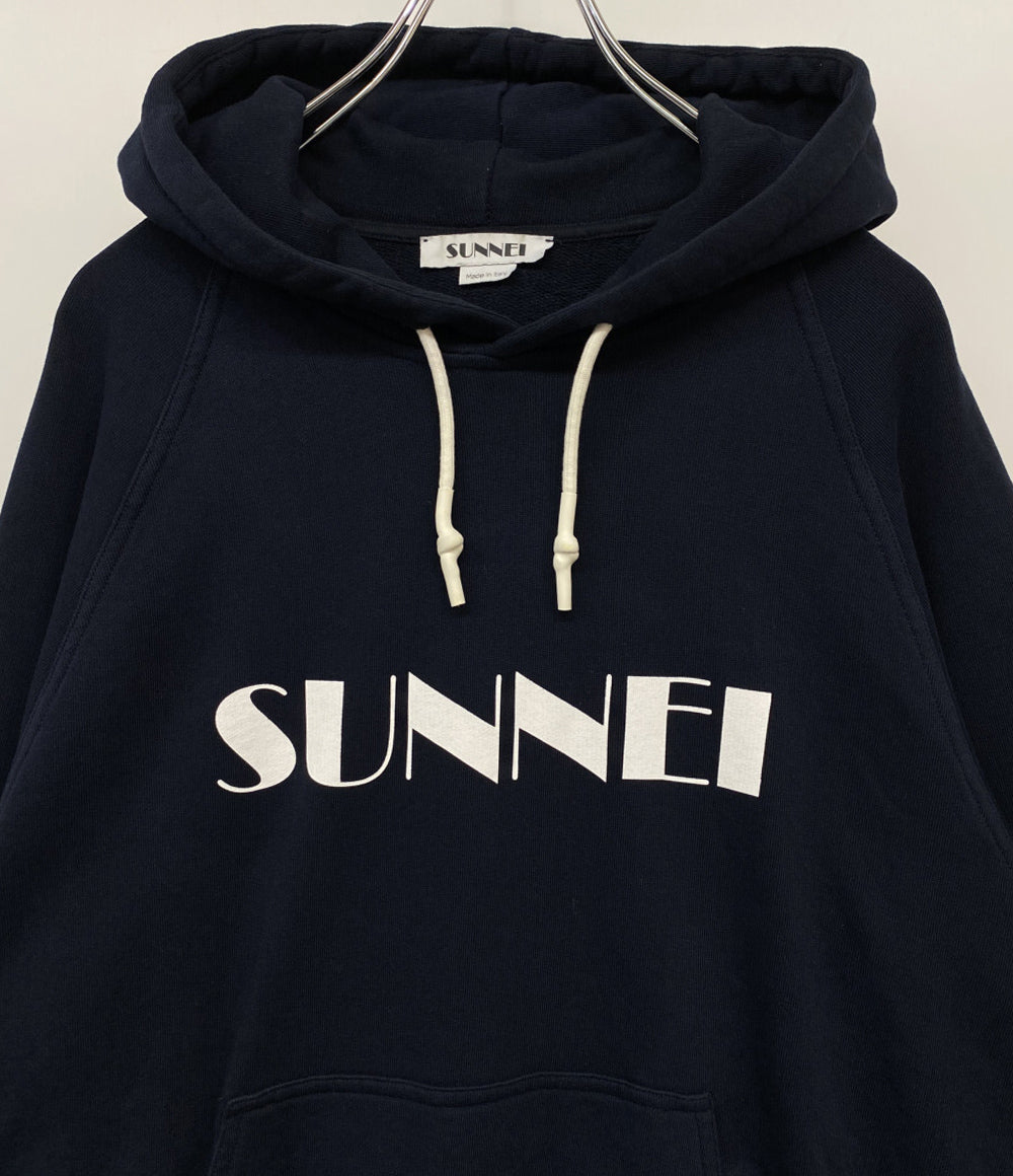 スンネイ ロゴプリントパーカー メンズ SIZE S SUNNEI