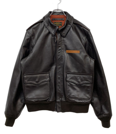 アヴィレックス レザージャケット メンズ SIZE 38 AVIREX