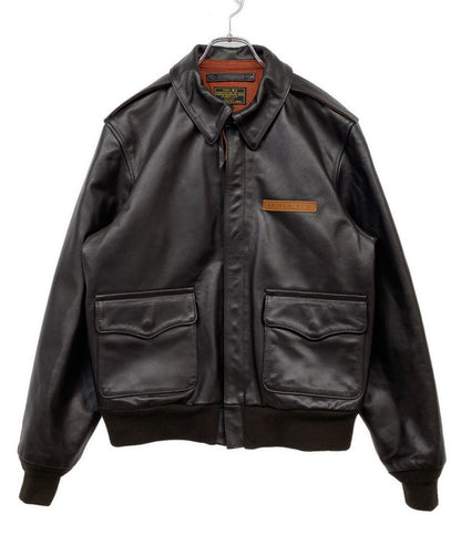アヴィレックス レザージャケット メンズ SIZE 38 AVIREX