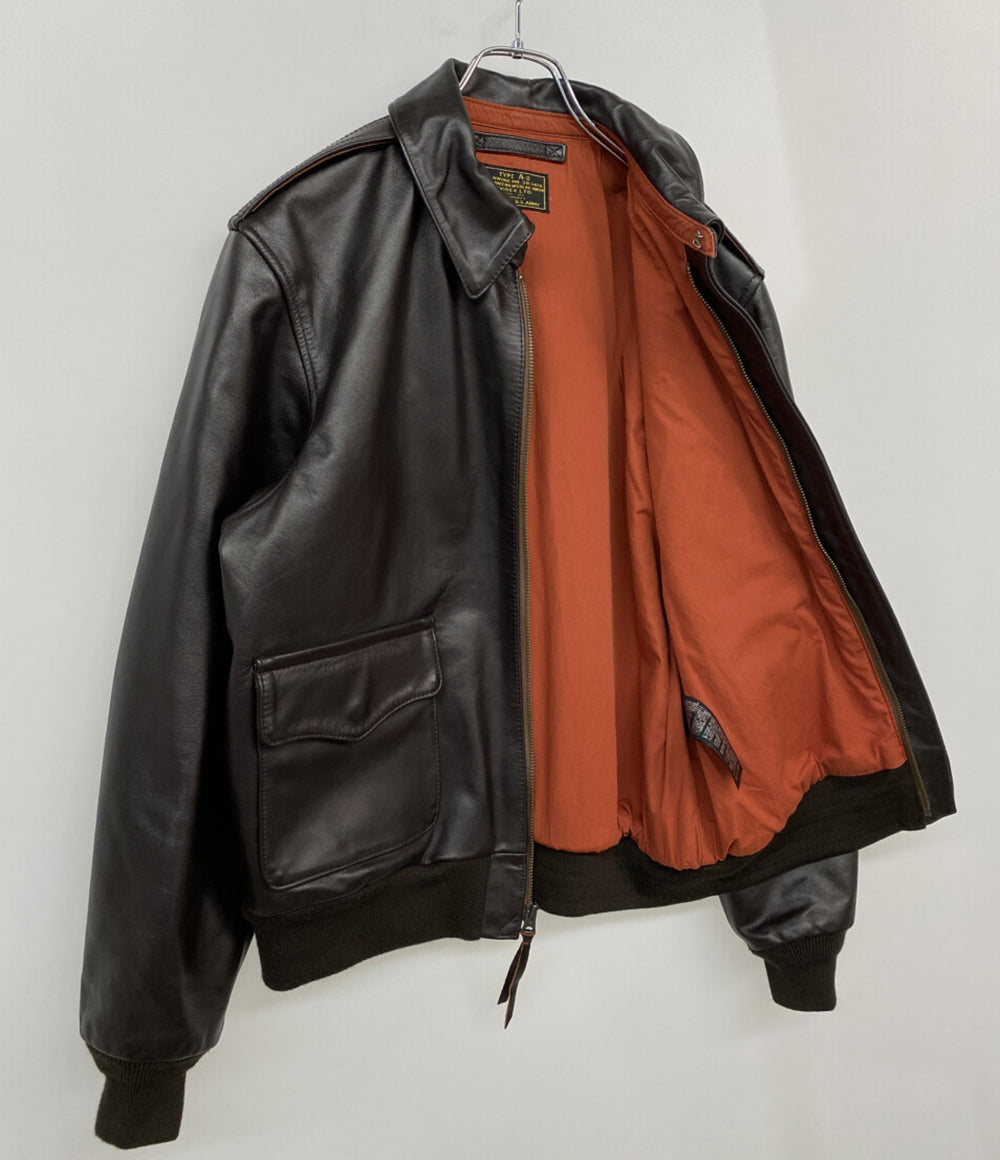 アヴィレックス レザージャケット メンズ SIZE 38 AVIREX