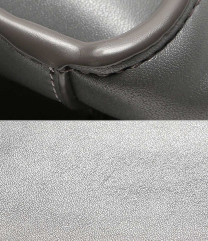 STELLA McCARTNEY 2wayショルダーバッグ gray パンチング レディース ステラマッカートニー