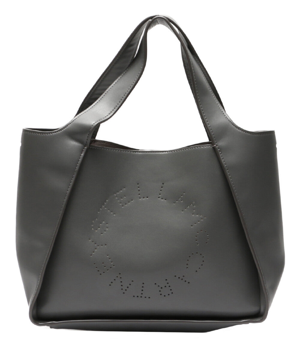 STELLA McCARTNEY 2wayショルダーバッグ gray パンチング レディース ステラマッカートニー