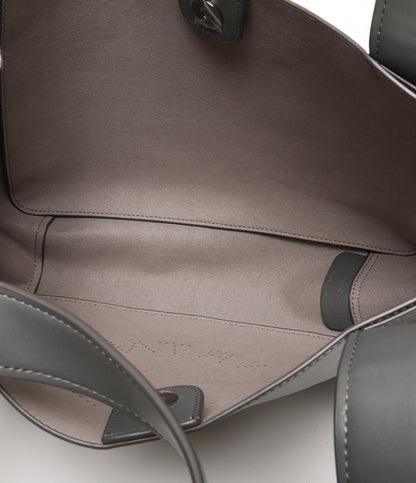 STELLA McCARTNEY 2wayショルダーバッグ gray パンチング レディース ステラマッカートニー