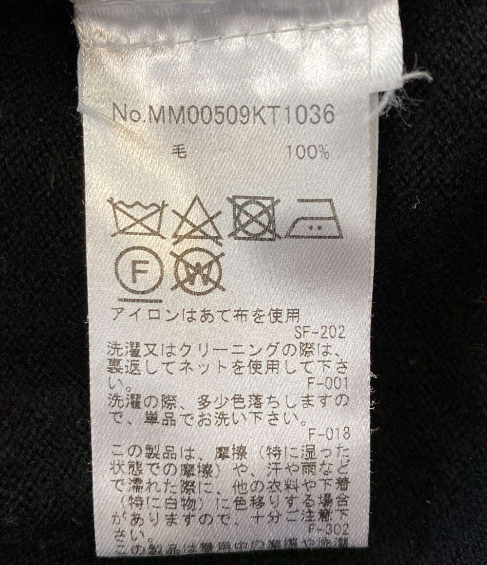 MAISON KITSUNE カーディガン MM00509KT1036 ブラック メンズ SIZE M メゾンキツネ