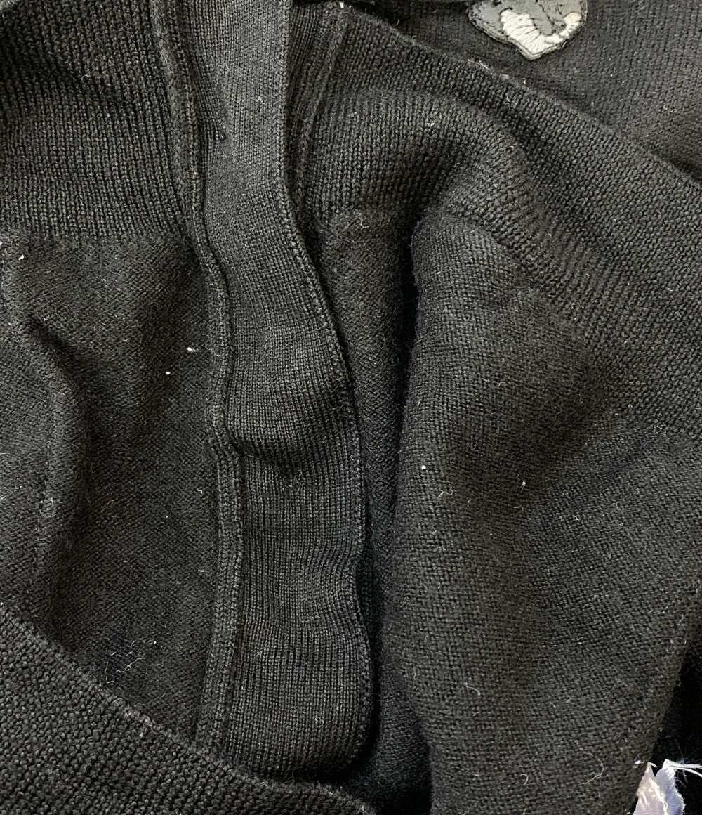 MAISON KITSUNE カーディガン MM00509KT1036 ブラック メンズ SIZE M メゾンキツネ