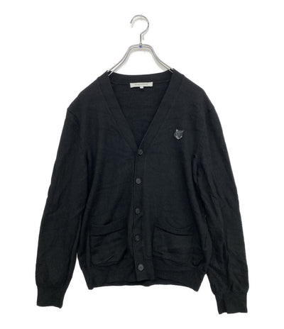 MAISON KITSUNE カーディガン MM00509KT1036 ブラック メンズ SIZE M メゾンキツネ