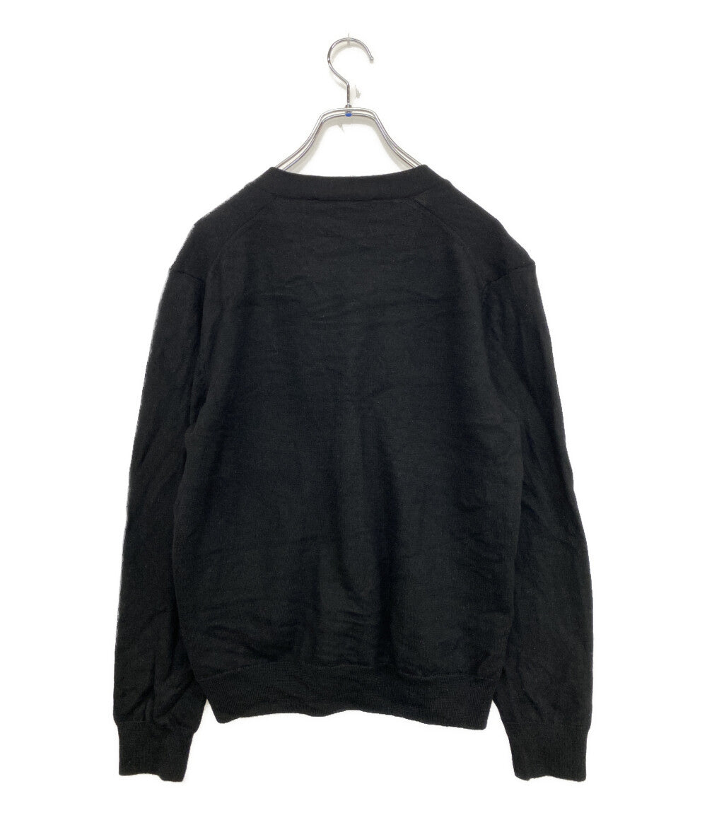 MAISON KITSUNE カーディガン MM00509KT1036 ブラック メンズ SIZE M メゾンキツネ