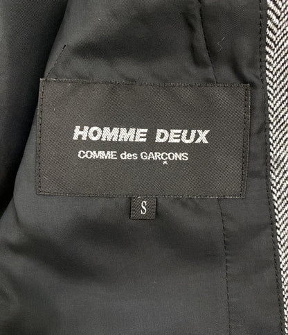 COMME des GARCONS HOMME ジャケット ヘリンボーン DL-C001 メンズ SIZE S コムデギャルソンオム