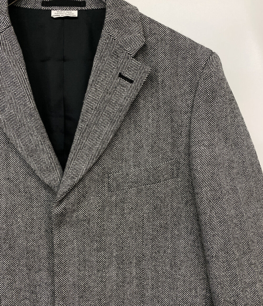 COMME des GARCONS HOMME ジャケット ヘリンボーン DL-C001 メンズ SIZE S コムデギャルソンオム