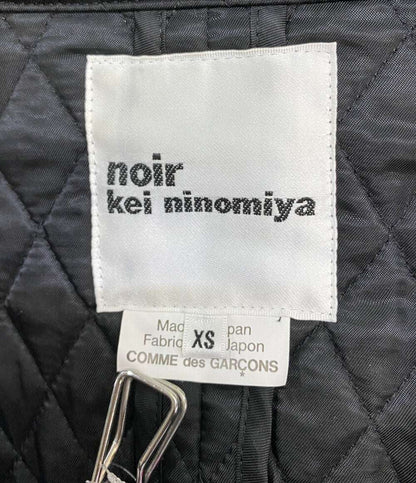 noir kei ninomiya キルティングコート ブラック レディース SIZE XS ノワールケイニノミヤ