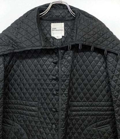 noir kei ninomiya キルティングコート ブラック レディース SIZE XS ノワールケイニノミヤ