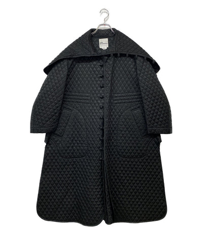 noir kei ninomiya キルティングコート ブラック レディース SIZE XS ノワールケイニノミヤ