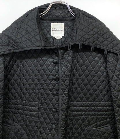 noir kei ninomiya キルティングコート ブラック レディース SIZE XS ノワールケイニノミヤ