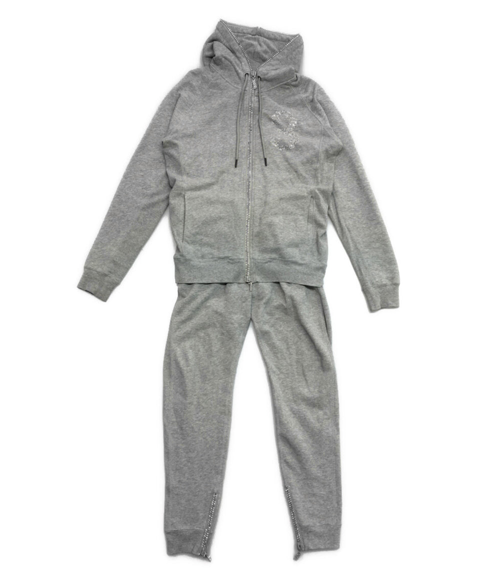 1PIU1UGUALE3 RELAX スウェットセットアップ グレー メンズ SIZE XL ウノピゥウノウグァーレトレ リラックス