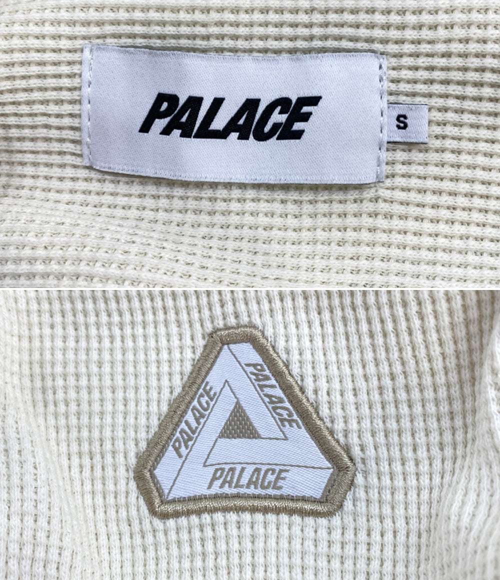 PALACE SKATEBOARDS パレススケートボード ワッフルシャツ WAFFLE SHIRT WHT メンズ SIZE S