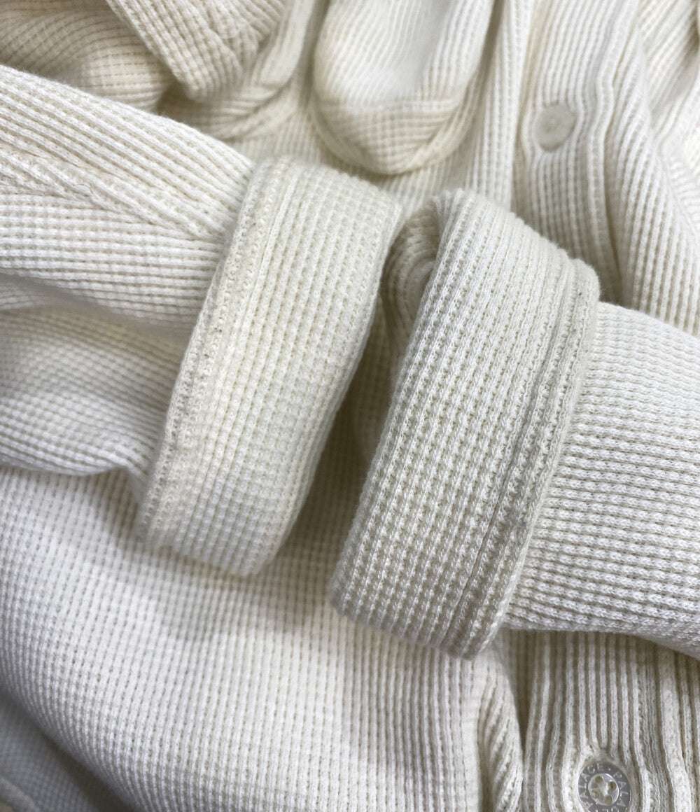 PALACE SKATEBOARDS パレススケートボード ワッフルシャツ WAFFLE SHIRT WHT メンズ SIZE S