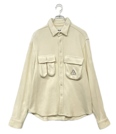 PALACE SKATEBOARDS パレススケートボード ワッフルシャツ WAFFLE SHIRT WHT メンズ SIZE S