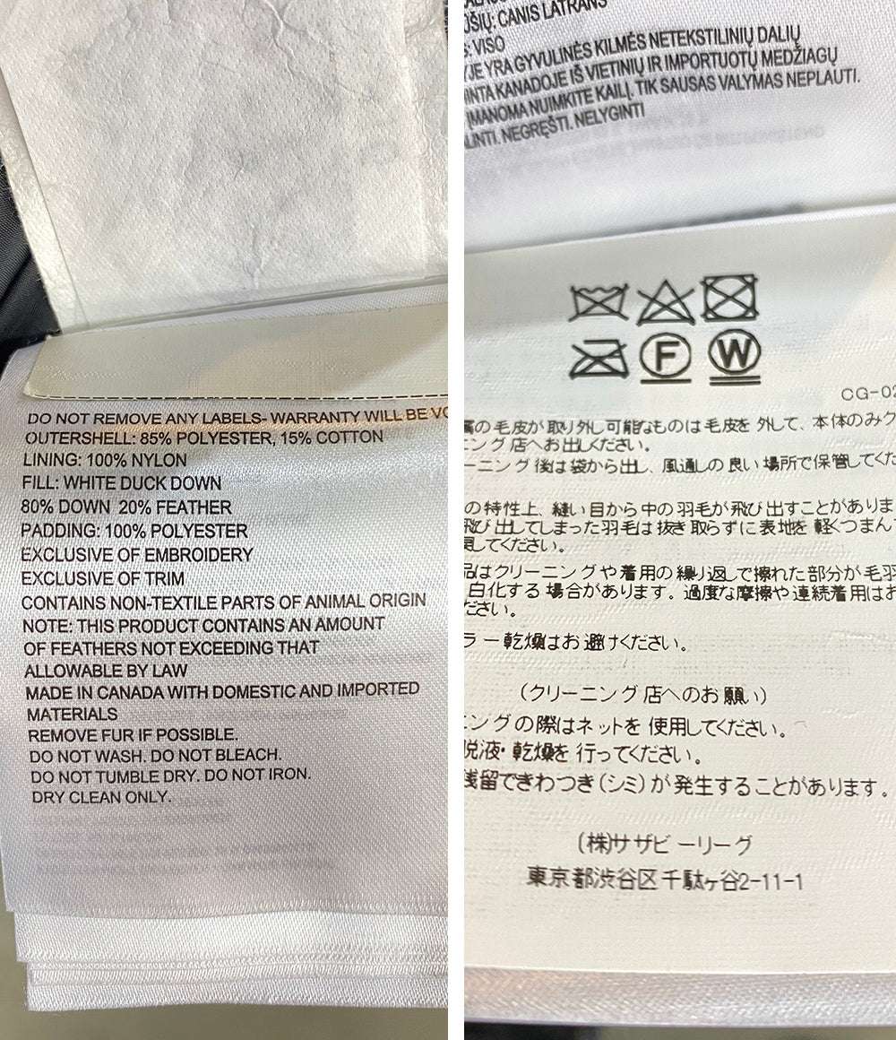 CANADA GOOSE ダウンコート Mackenzie Parka Heritage 2302JL レディース SIZE S カナダグース