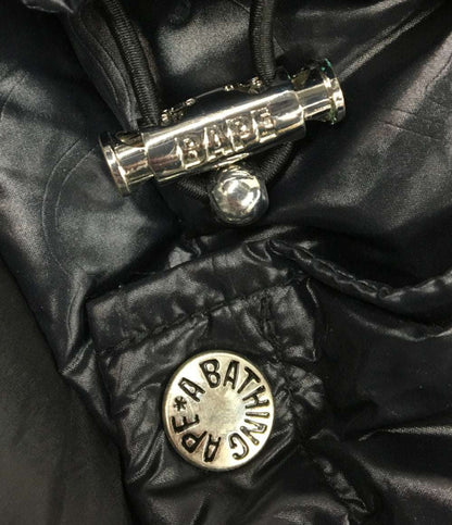 A BATHING APE ダウンベスト 001DNK801306M メンズ SIZE L アベイシングエイプ