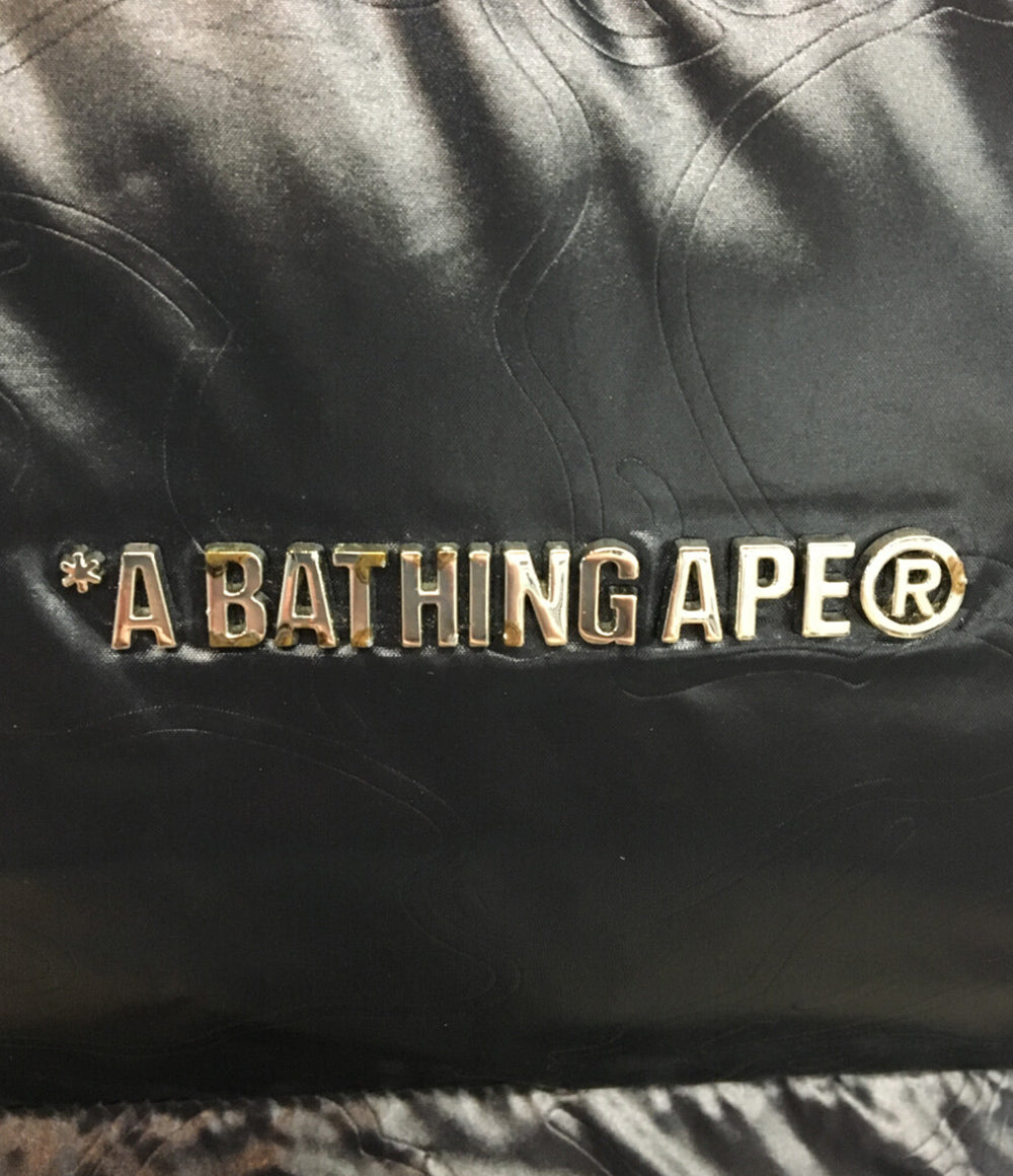 A BATHING APE ダウンベスト 001DNK801306M メンズ SIZE L アベイシングエイプ