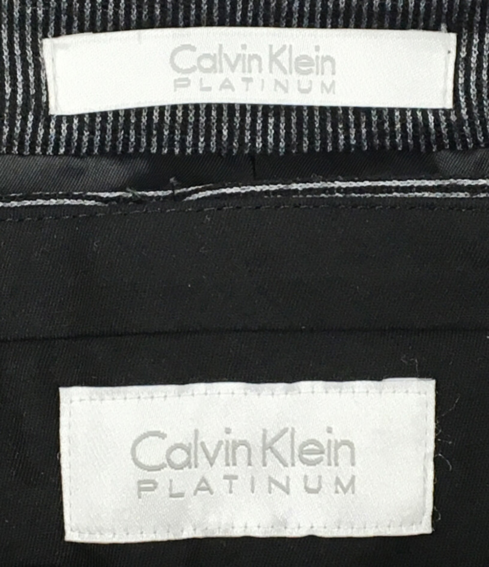calvin klein PLATINUM プラティナム ジャケット スーツセットアップ グレー メンズ SIZE 36 カルバンクライン