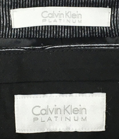 calvin klein PLATINUM プラティナム ジャケット スーツセットアップ グレー メンズ SIZE 36 カルバンクライン