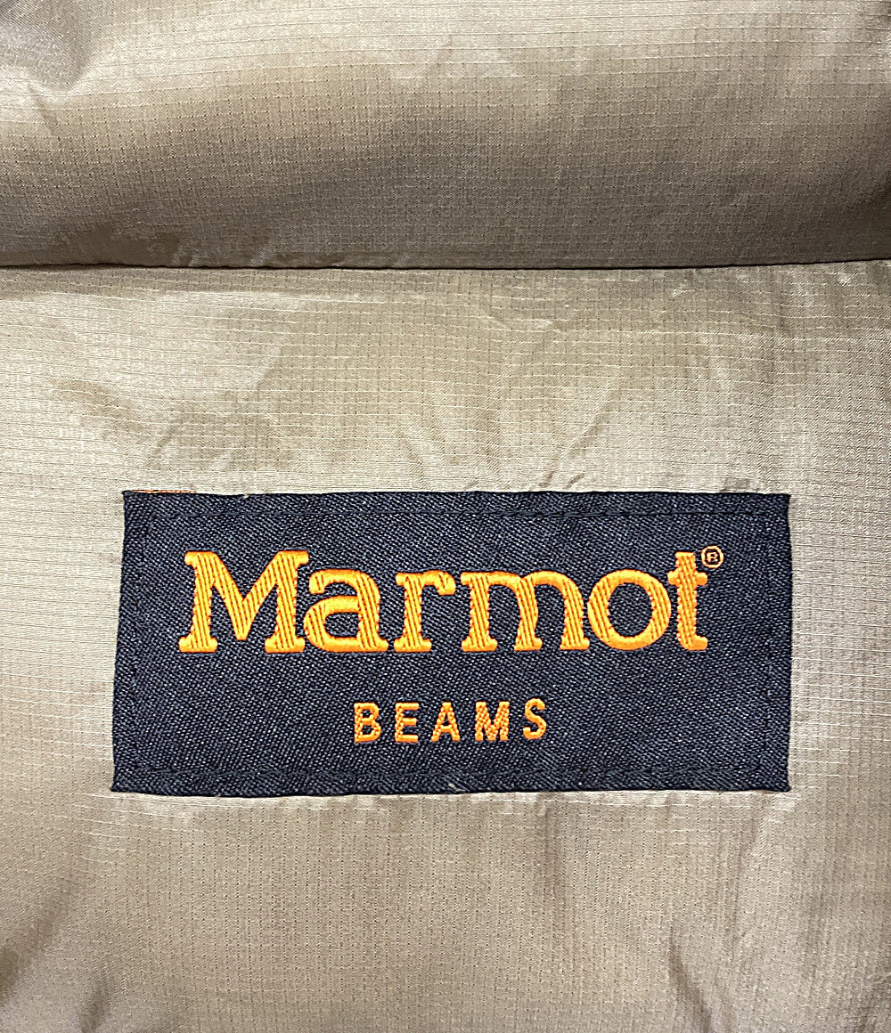 Marmot × BEAMS ビームス ダウンポンチョ TOWOJL74BB レディース SIZE ONE マーモット