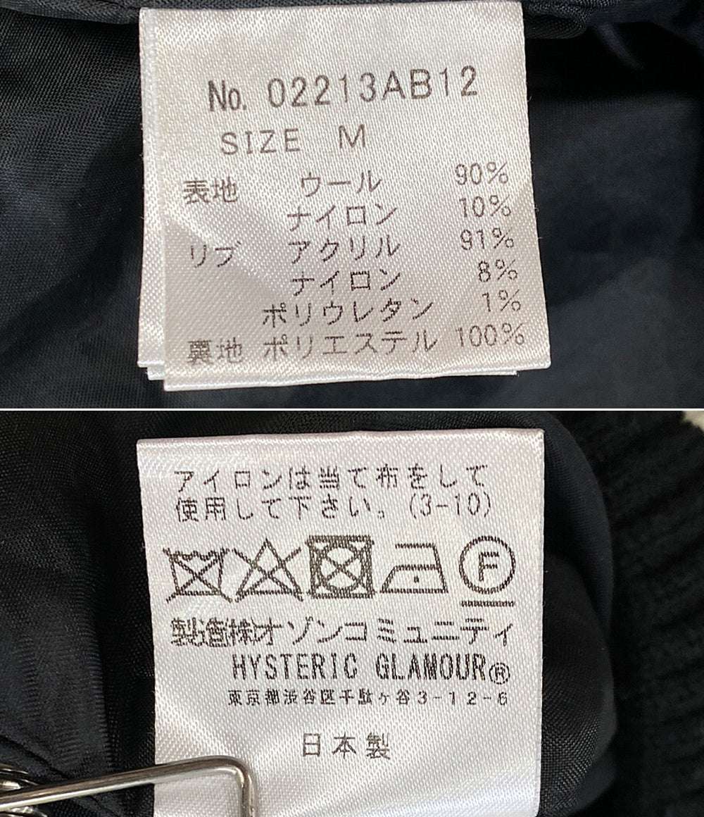HYSTERIC GLAMOUR スタジャン ブルゾン 02213AB12 メンズ SIZE M ヒステリックグラマー