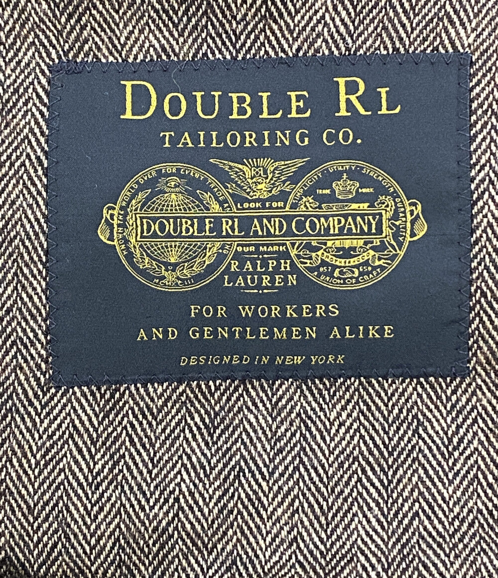 RRL RALPH LAUREN ダブルアールエル テーラードジャケット フィッシュボーン エルボーパッチ 782533278001 メンズ SIZE 42R ラルフローレン