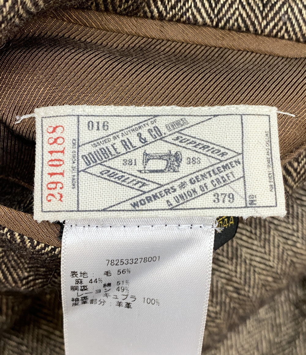 RRL RALPH LAUREN ダブルアールエル テーラードジャケット フィッシュボーン エルボーパッチ 782533278001 メンズ SIZE 42R ラルフローレン