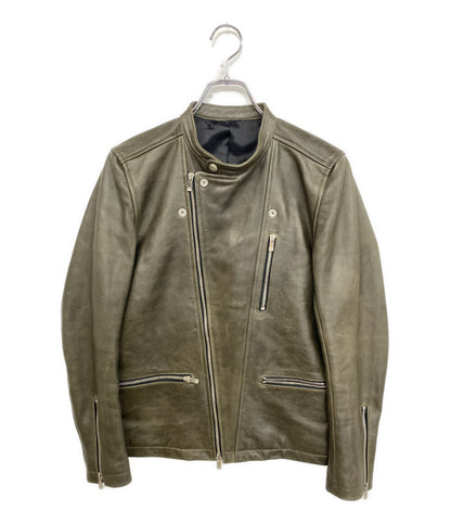 NO ID ノーアイディー ライダースジャケット 牛革 ブラウン 853030-535L 853030-535L メンズ SIZE 1