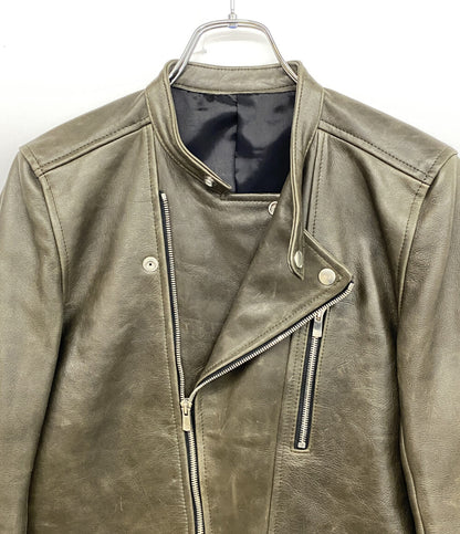 NO ID ノーアイディー ライダースジャケット 牛革 ブラウン 853030-535L 853030-535L メンズ SIZE 1