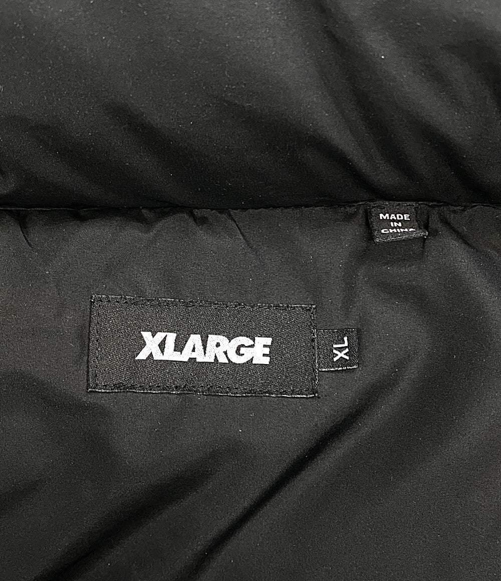 XLARGE × DexFilmz デックスフィルムズ ベロア ダウンジャケット メンズ SIZE XL エクストララージ