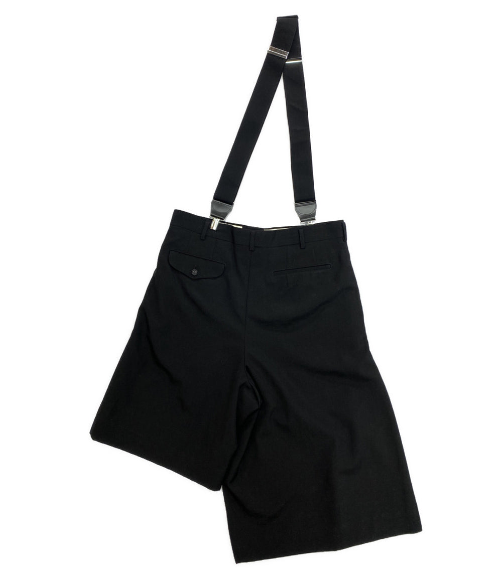 COMME des GARCONS HOMME PLUS アシンメトリーサスペンダーショーツ PG