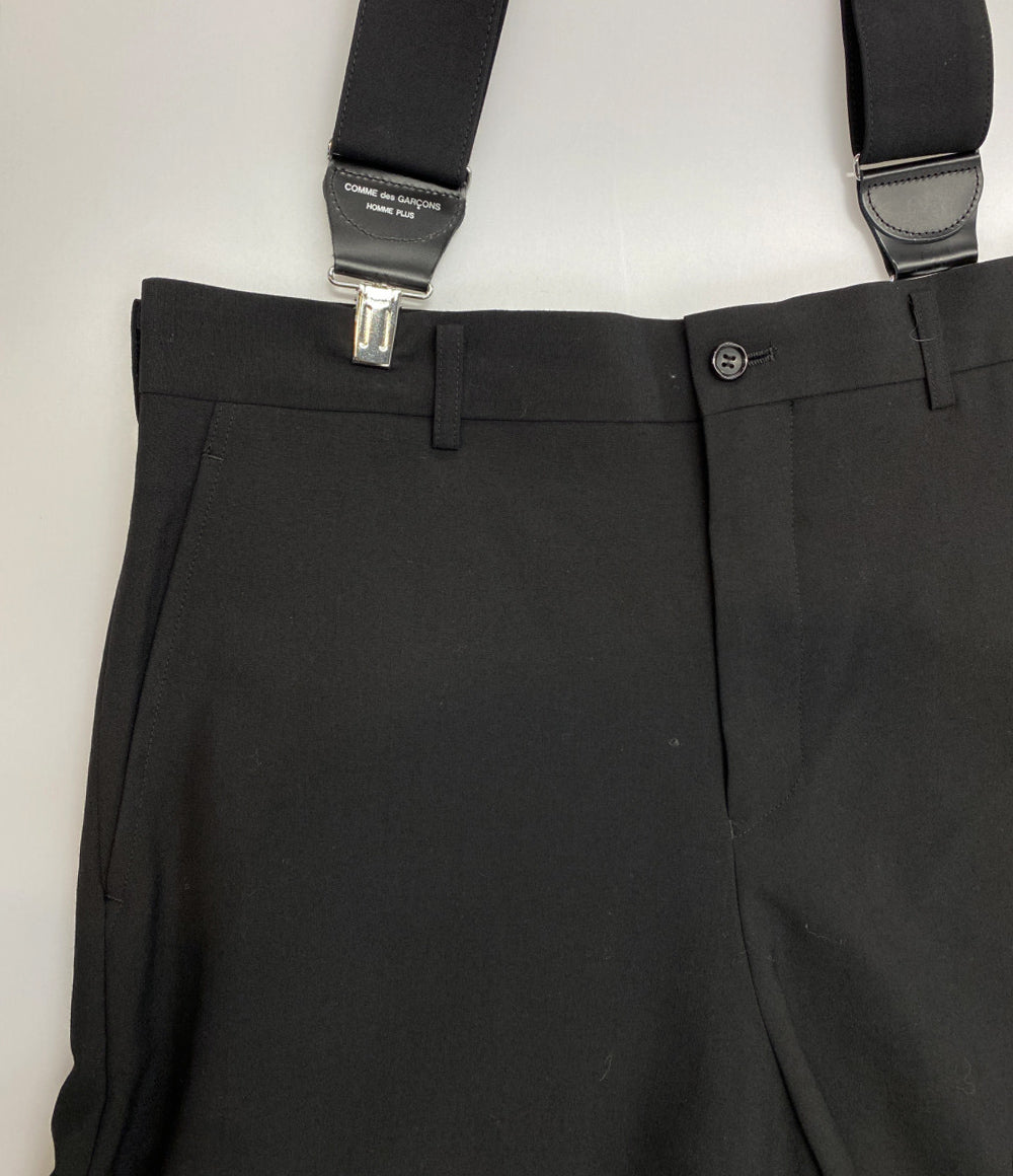 COMME des GARCONS HOMME PLUS アシンメトリーサスペンダーショーツ PG-P052 メンズ SIZE S コムデギャルソンオムプリュス
