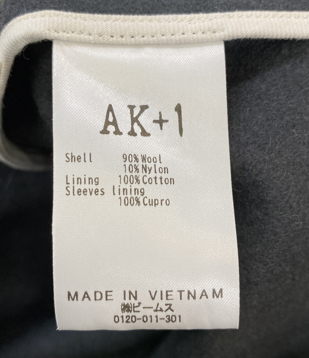 AK+1 エーケー ワン メルトンジップコート 2024AW レディース SIZE 36