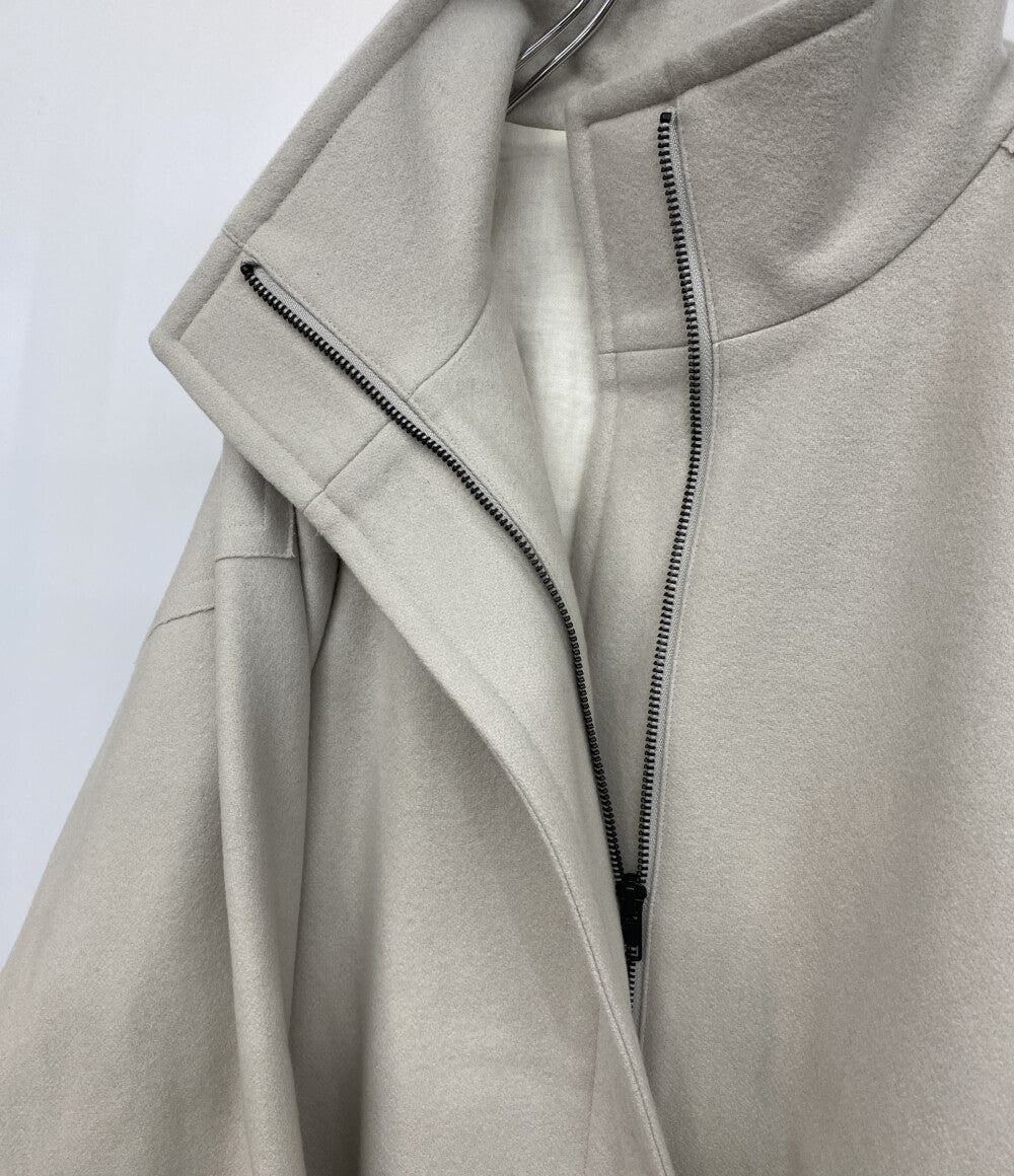 AK+1 エーケー ワン メルトンジップコート 2024AW レディース SIZE 36