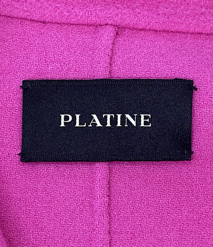 美品 PLATINE プラティーヌ コート 145-640-33-2403 レディース SIZE 38
