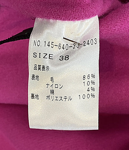 美品 PLATINE プラティーヌ コート 145-640-33-2403 レディース SIZE 38