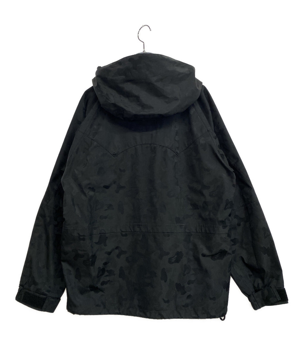 A BATHING APE マウンテンパーカー ブラック ゴアテックス メンズ SIZE M アベイシングエイプ