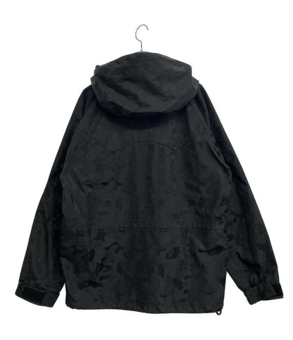 A BATHING APE マウンテンパーカー ブラック ゴアテックス メンズ SIZE M アベイシングエイプ