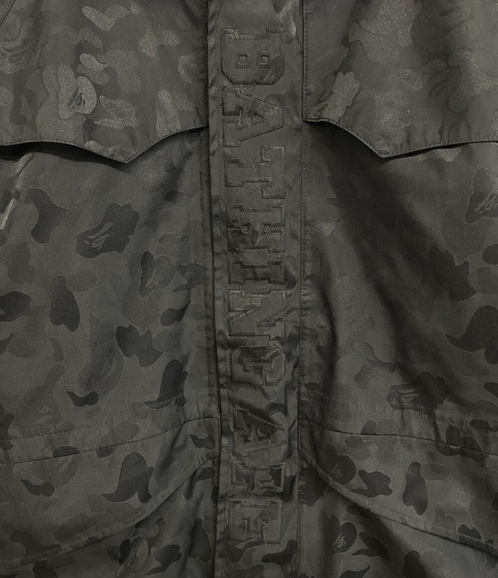 A BATHING APE マウンテンパーカー ブラック ゴアテックス メンズ SIZE