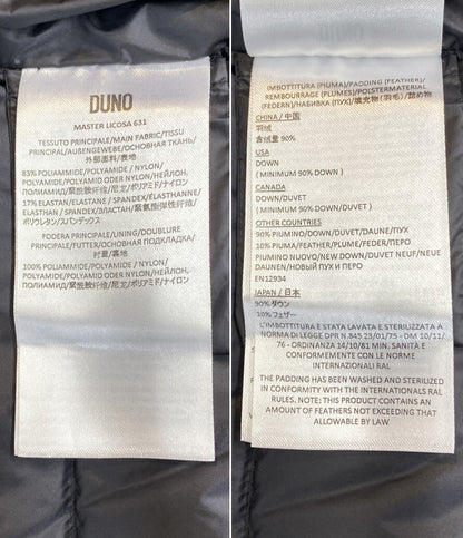 DUNO ダウンジャケット ブラック メンズ SIZE 46 デュノ
